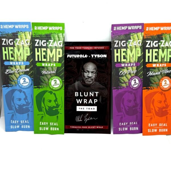 Zig Zag 2pk Hemp Wraps