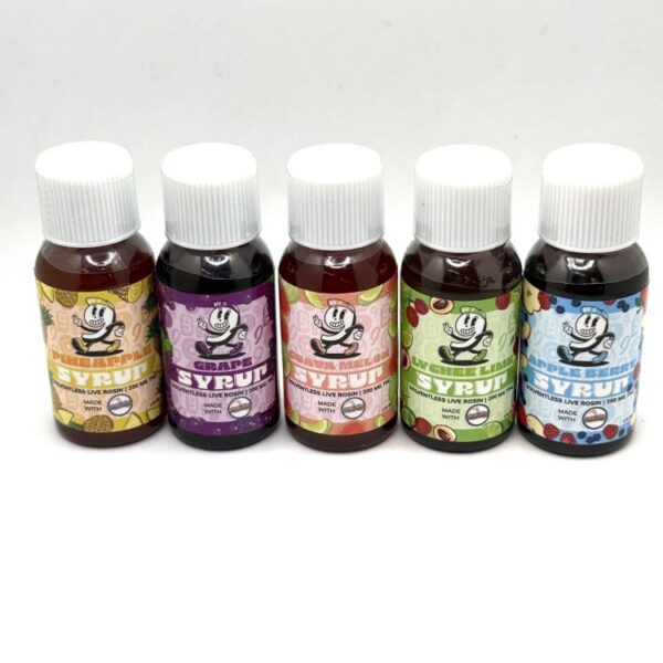 200mg Solventless Live Hash Rosin Syrup