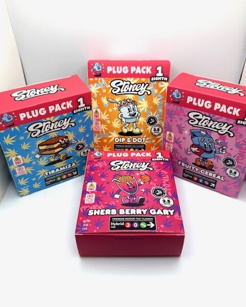 Stoney Plug Pack 3.5g Exotic- 33%THC